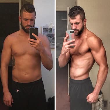 Antes e depois de quem treinou com o método
